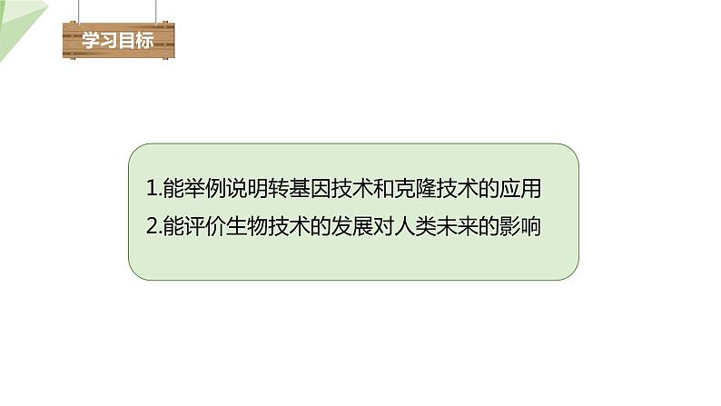 25.2 现代生物技术 课件 2023-2024学年初中生物北师版八年级下册第3页