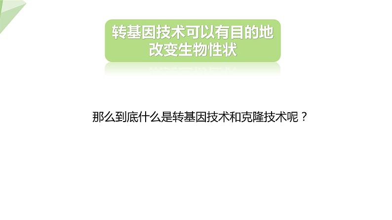 25.2 现代生物技术 课件 2023-2024学年初中生物北师版八年级下册第5页