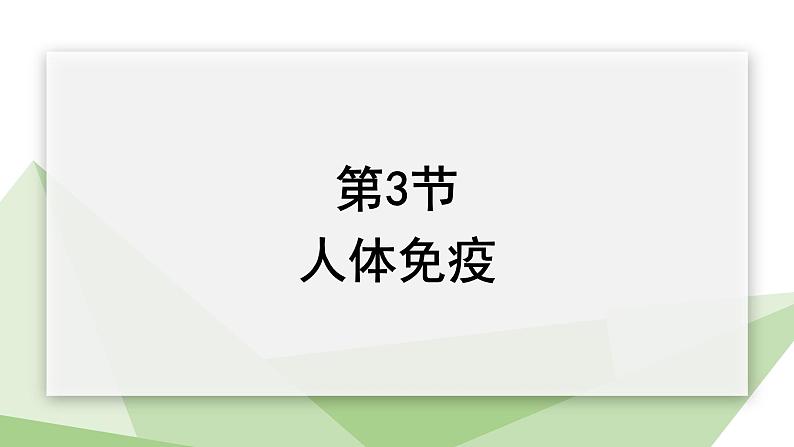 北师大版七年级生物下册课件 13.3 人体免疫 课件第1页