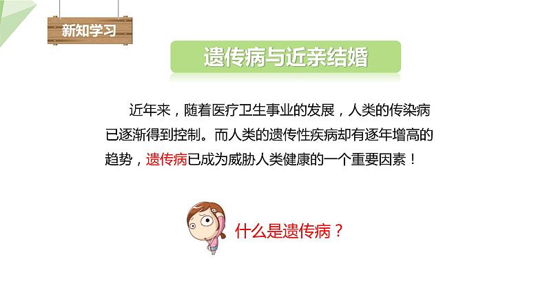 22.4 遗传病与优生优育 课件初中生物苏教版八年级下册04