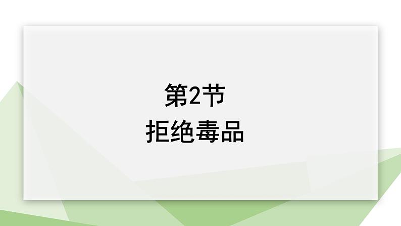 26.2 拒绝毒品 课件初中生物苏教版八年级下册第1页