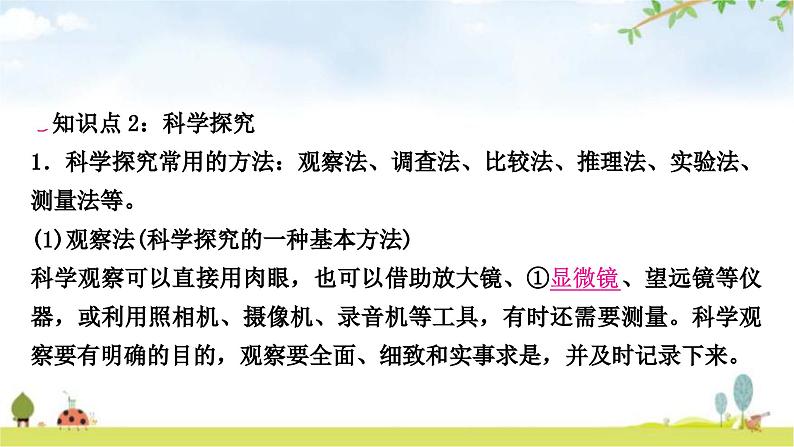 中考生物复习七年级上册第一单元生物和生物圈第一章认识生物课件06