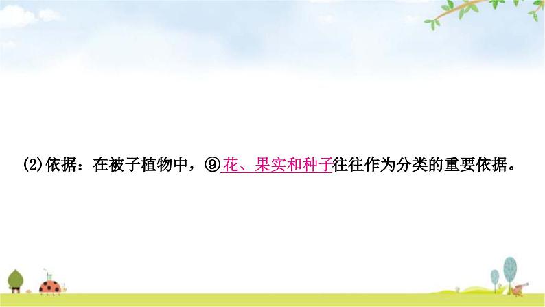 中考生物复习八年级上册第六单元生物的多样性及其保护教学课件05