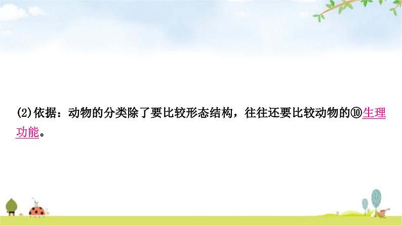 中考生物复习八年级上册第六单元生物的多样性及其保护教学课件07