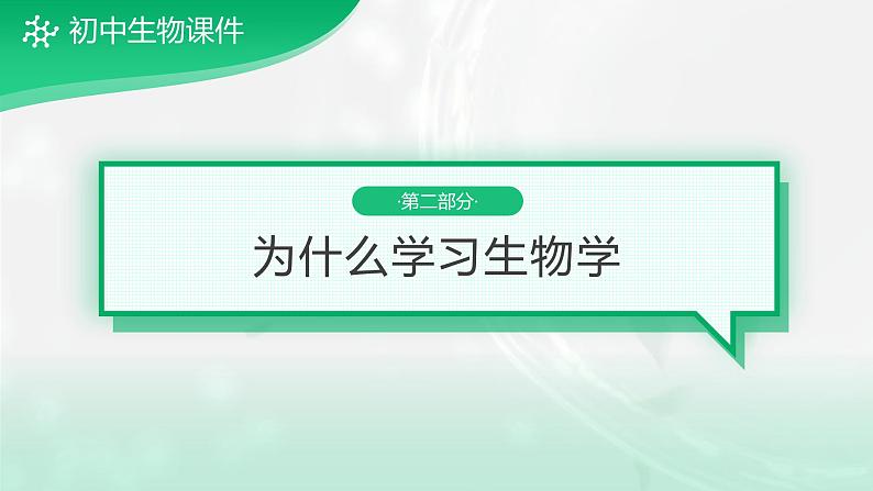 初中生物开学第一课 课件205