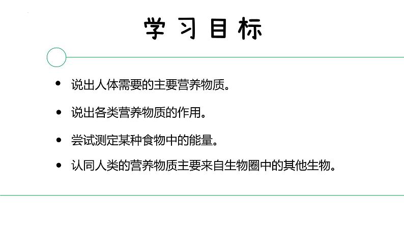 4.2.1食物中的营养物质（课件）2023--2024学年人教版生物七年级下册第2页