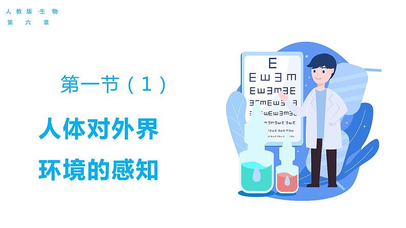 4.6.1 人体对外界环境的感知（第一课时）（课件）2023--2024学年人教版生物七年级下册第1页