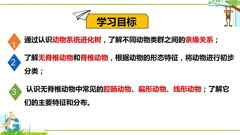 22.4 动物的主要类群（第1课时）（课件）2023--2024学年北师大版生物八年级下册第2页