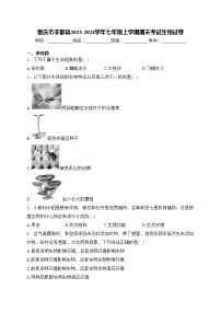 重庆市丰都县2023-2024学年七年级上学期期末考试生物试卷(含答案)