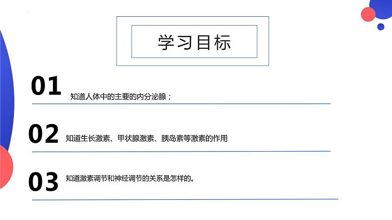 4.6.4激素的调节课件2023--2024学年人教版生物七年级下册02