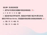 2024八年级生物下册第七单元生物圈中生命的延续和发展第二章生物的遗传与变异第四节人的性别遗传作业课件新版新人教版