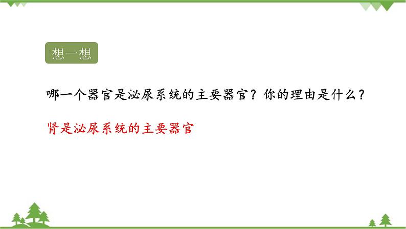 苏教版生物七年级下册 第十一章 第一节 人体泌尿系统的组成课件第7页