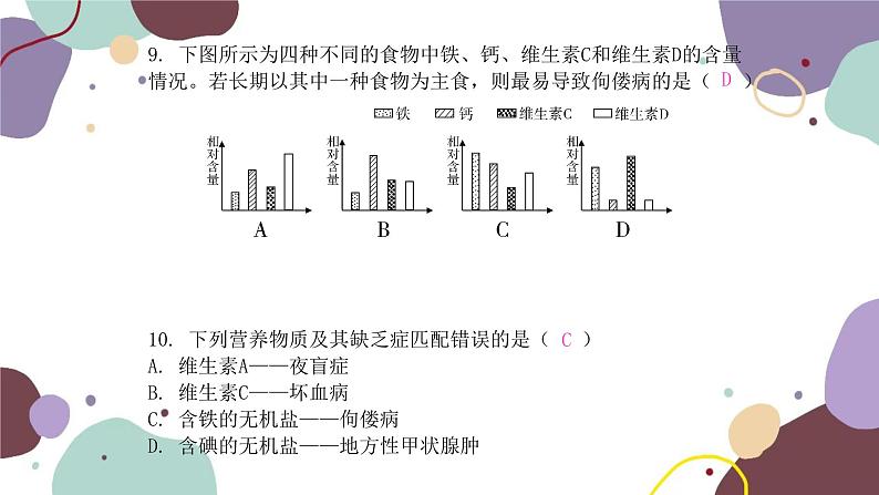 苏教版生物七年级下册第九章 人的食物来自环境课件06