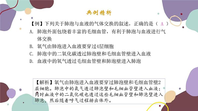 苏教版生物七年级下册第十章 人体内的物质运输和能量供给课件03