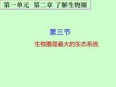 1.2.3++生物圈是最大的生态系统++课件-2023-2024学年人教版生物七年级上册 (1)