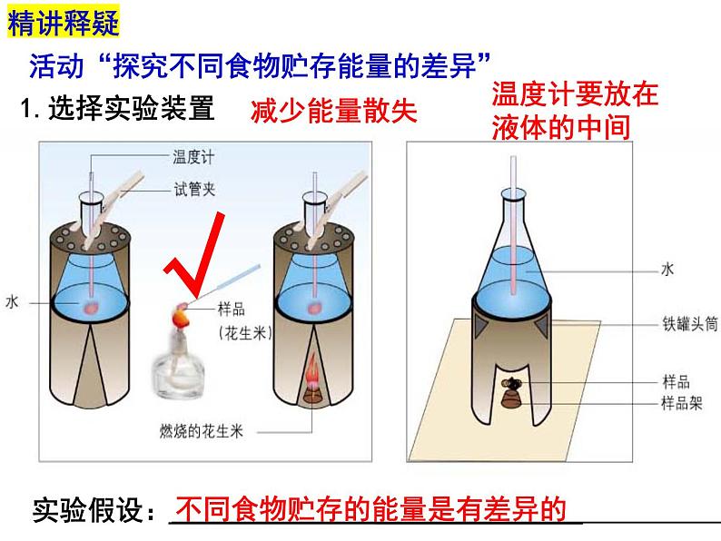 10.1食物中能量的释放课件2023--2024学年北师大版生物七年级下册06