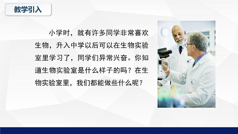 1.1走进生物实验室课件2023--2024学年冀少版生物七年级上册05