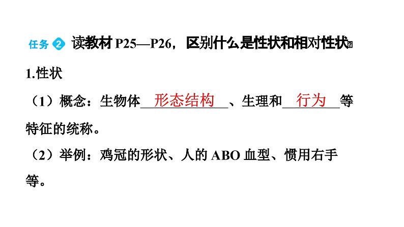 人教版生物八年级下册 第七单元第二章第一节基因控制生物的性状课件05