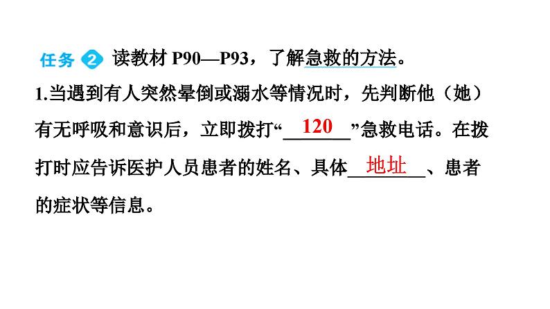 人教版生物八年级下册 第八单元第二章用药与急救课件第6页