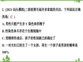 人教版生物八年级下册 第7单元  第2章  第4节   人的性别遗传习题课件