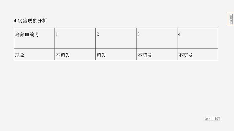 实验突破四　探究种子萌发的外部条件第5页