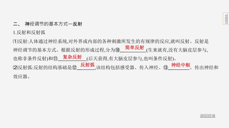 主题5 人体的生命活动--2024年中考 北京版初中生物 一轮复习课件06