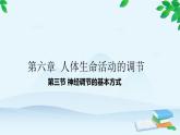 人教版生物七年级下册 第六章 第三节 神经调节的基本方式课件