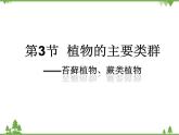 北师大版生物八年级下册 第22章 第3节  《植物的主要类群》课件——-苔藓植物、蕨类植物
