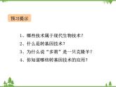北师大版生物八年级下册 第25章 第2节  《现代生物技术》课件