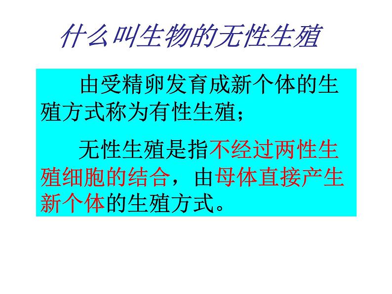 苏教版生物八年级下册 第二十一章 第一节 生物的无性生殖_-课件第2页