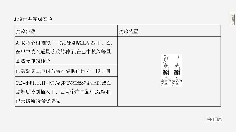 实验突破--2024年中考 北京版初中生物 一轮复习课件04