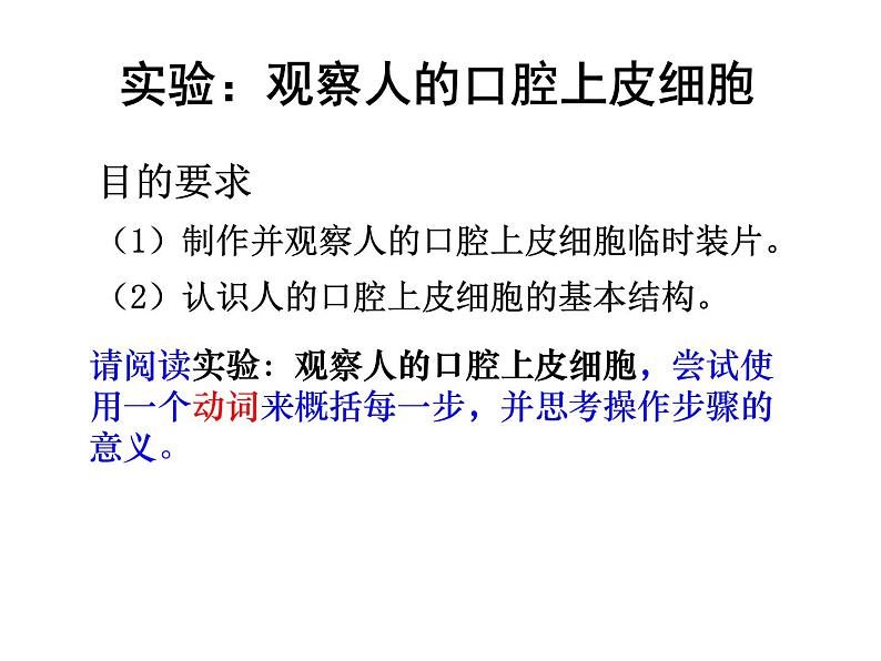 2.1.3动物细胞课件2023--2024学年人教版生物七年级上册第8页