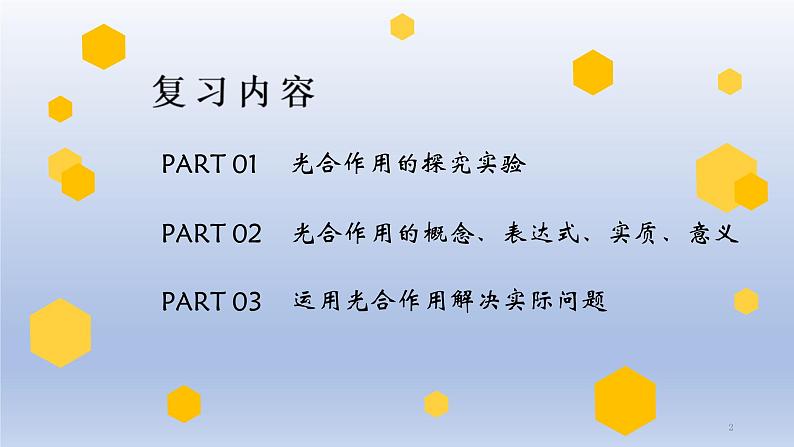 （通用版）中考生物一轮复习精讲课件专题07 绿色植物的光合作用（含答案）第2页