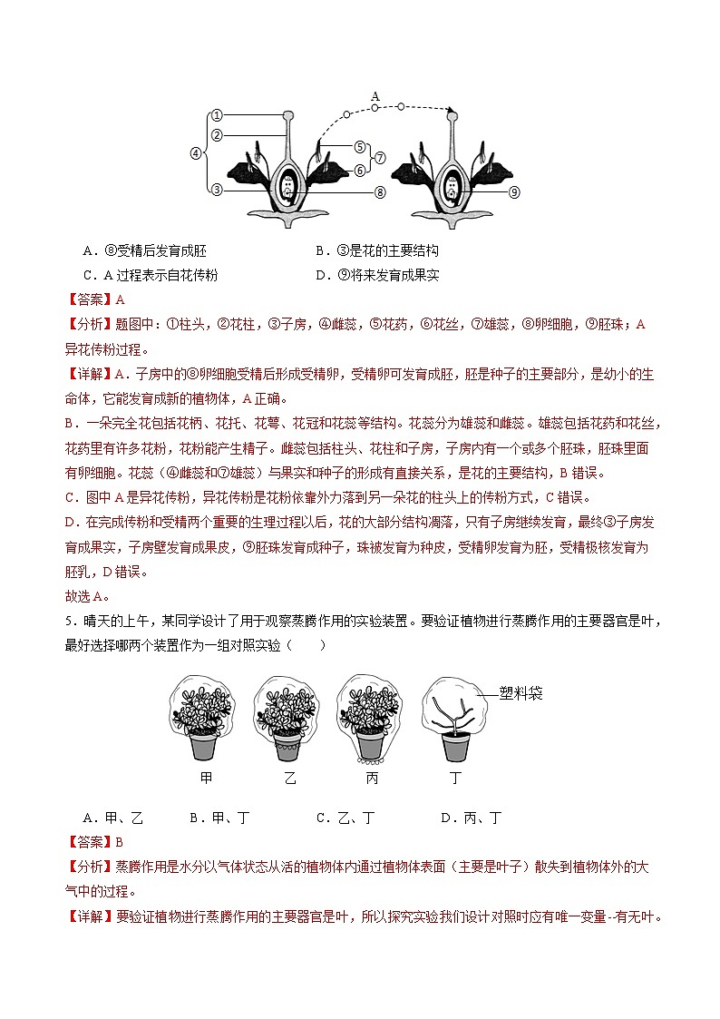 生物（盐城卷）（全解全析）第3页