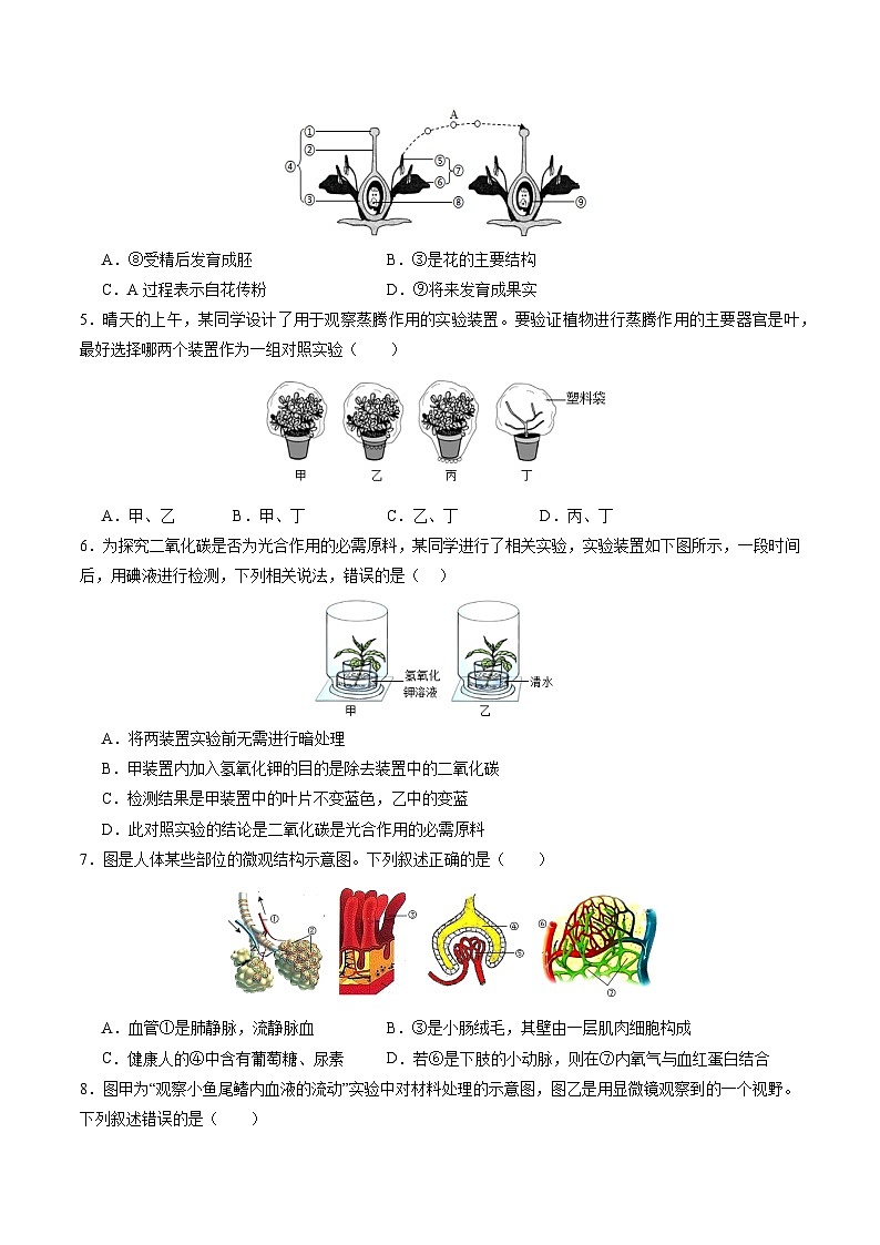 生物（盐城卷）（考试版A4）第2页