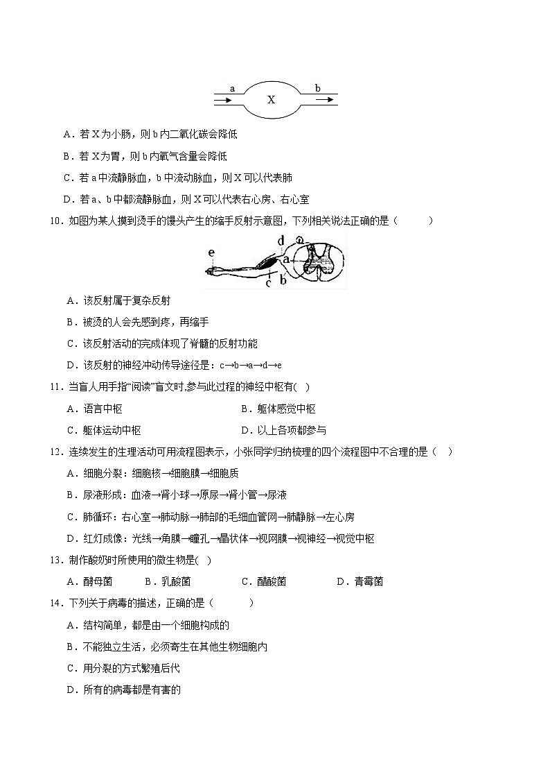 生物（甘肃卷）（考试版A4）第3页