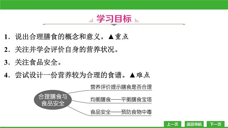 【新课标】北师大版生物七下8.3《合理膳食与食品安全》课件03