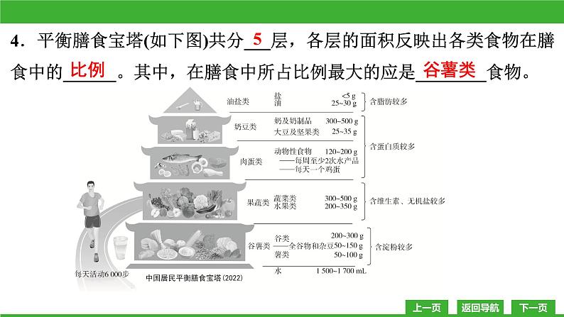 【新课标】北师大版生物七下8.3《合理膳食与食品安全》课件07