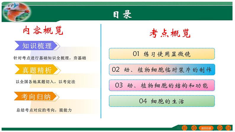 【2024年会考】初中生物 专题02 细胞是生命活动的基本单位-课件第2页