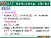 【2024年会考】初中生物 专题06 绿色植物与生物圈的水循环-课件