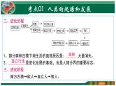 【2024年会考】初中生物 专题09 人的由来-课件
