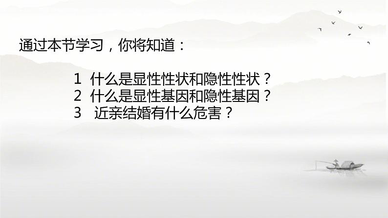 基因的显性和隐性 课件第6页