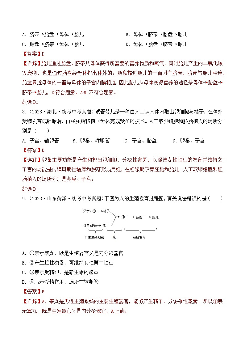4.1.2 人的生殖-七年级生物下册 教学课件+教学设计+练习（人教版）03