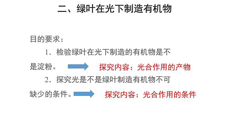 3.4 绿色植物是生物圈中有机物的制造者（第1课时） 课件06