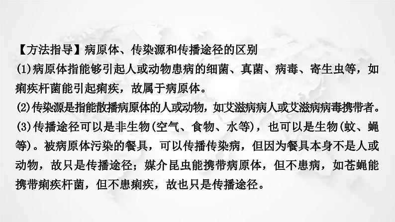 北师大版中考生物复习七年级下册第4单元生物圈中的人第13章健康地生活第14章人在生物圈中的义课件第6页