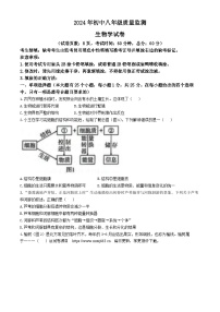 01，2024年河北省秦皇岛市青龙满族自治县中考一模生物试题