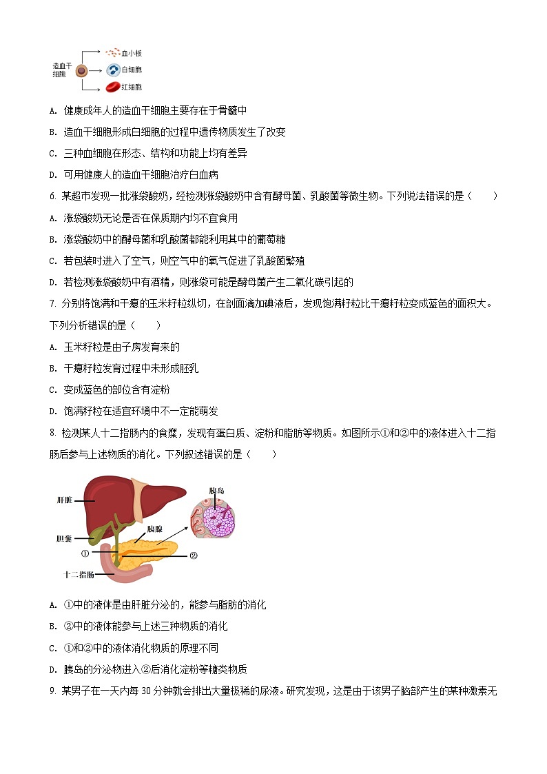 八年级结业模拟考试第2页