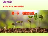 八下生物第七单元生物圈中生命的延续和发展第一章生物的生殖和发育第一节植物的生殖课件（人教版）
