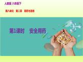 八下生物第八单元健康地生活第二章用药与急救第1课时安全用药课件（人教版）