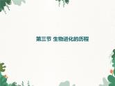 鲁科版（五四制）生物八年级下册 第八单元第三章第三节生物进化的历程课件